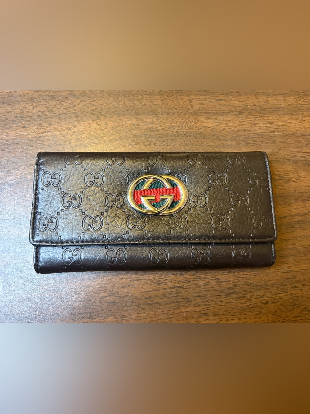 Women's Vintage Gucci Wallet - Picture 3 of 7